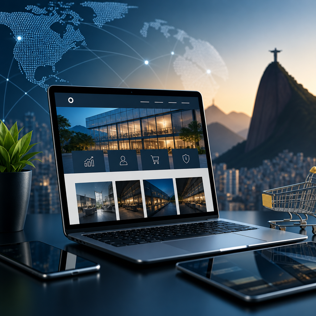 Transformando Vitrines Digitais: Dicas Essenciais para Criar um Site Empresarial no Brasil